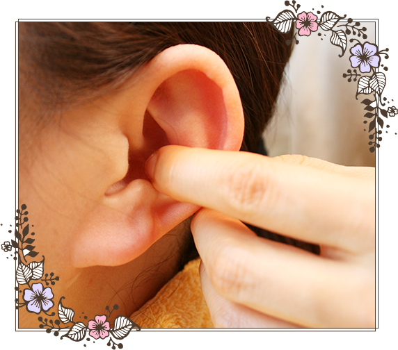 末梢神経が集まる耳への心地よい刺激が生む高いリラックス効果